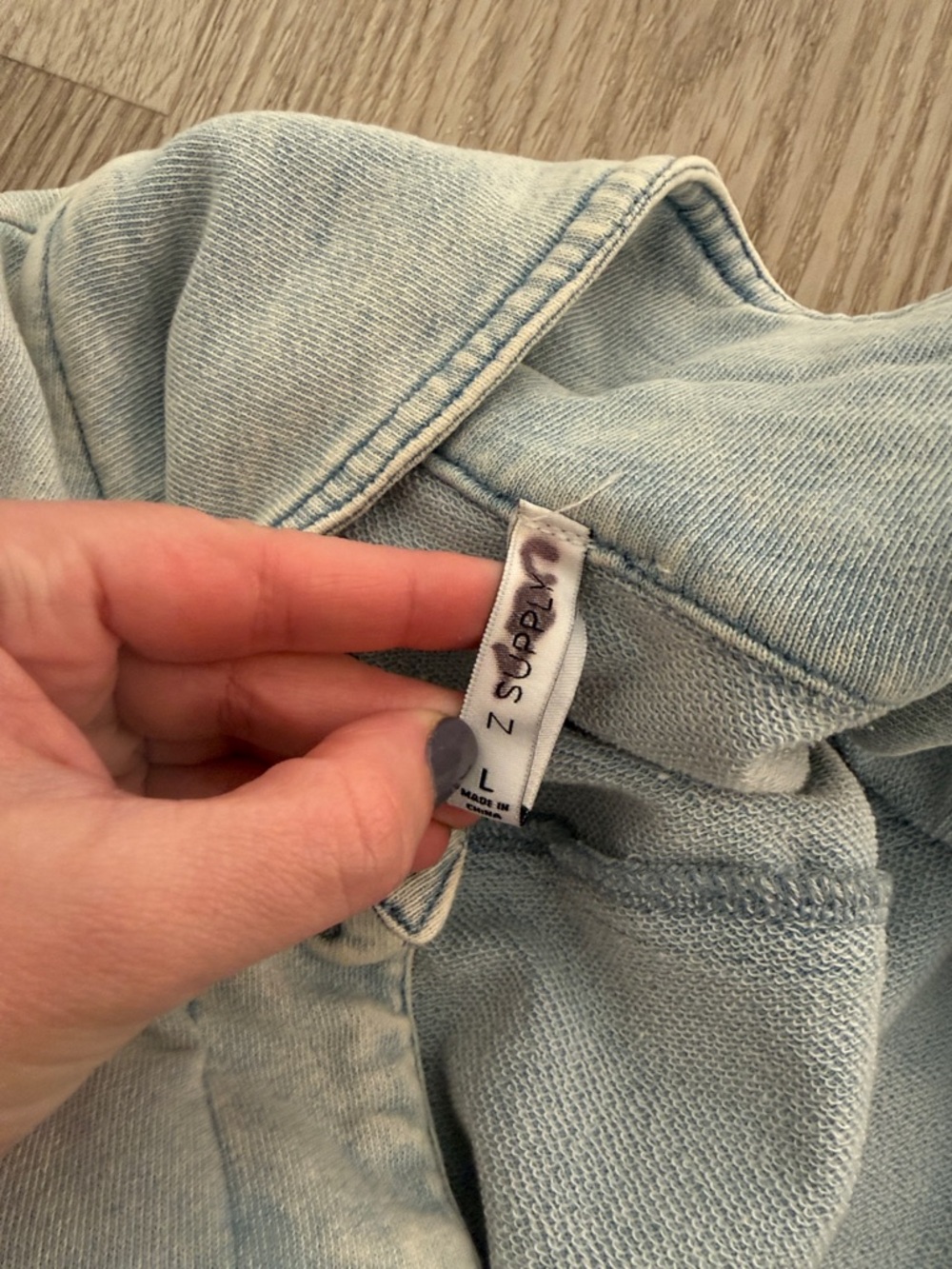 Z Supply Knit Denim Jacket - Picture 4 of 4